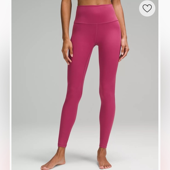 Lululemon Align HR 28” Leggings Wild Berry Size 4 - Picture 5 of 10